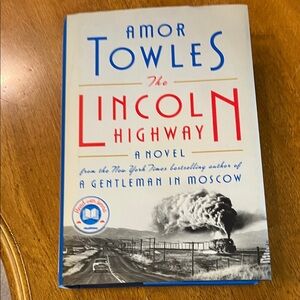 'The Lincoln Highway' Novel - Cream Cover